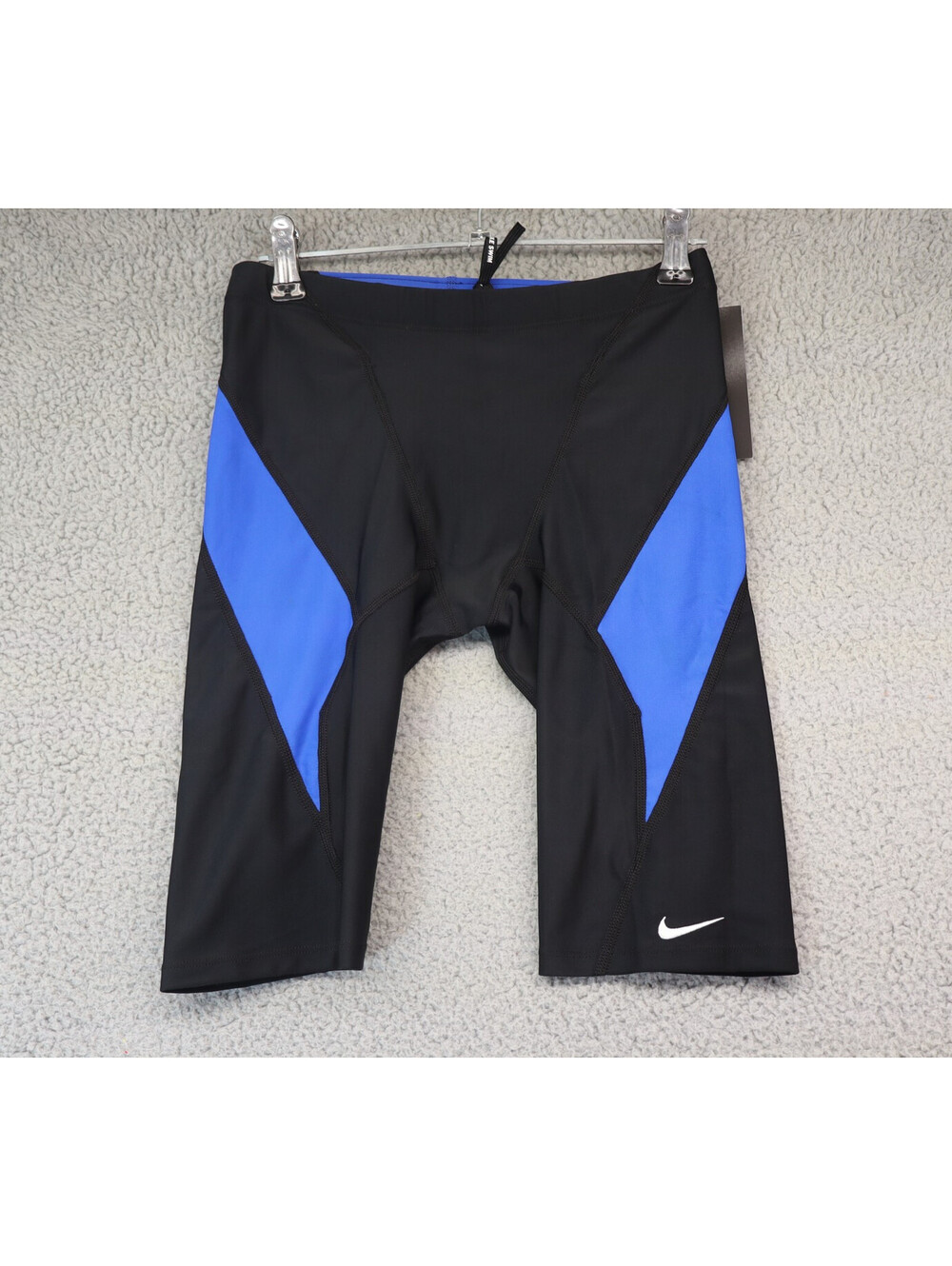 NIKE SWIM Men Sz 30 Large HydraStrong Black Short Jammer